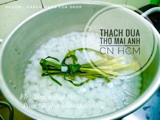 0,5kg thạch dừa thô