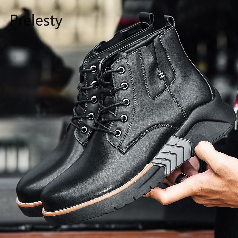 Vintage fashion boots for men