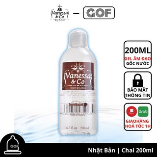 Gel bôi trơn Nhật Bản Vanessa & Co nhập khẩu 200ml - GoF Store - Hàng mới về thumbnail