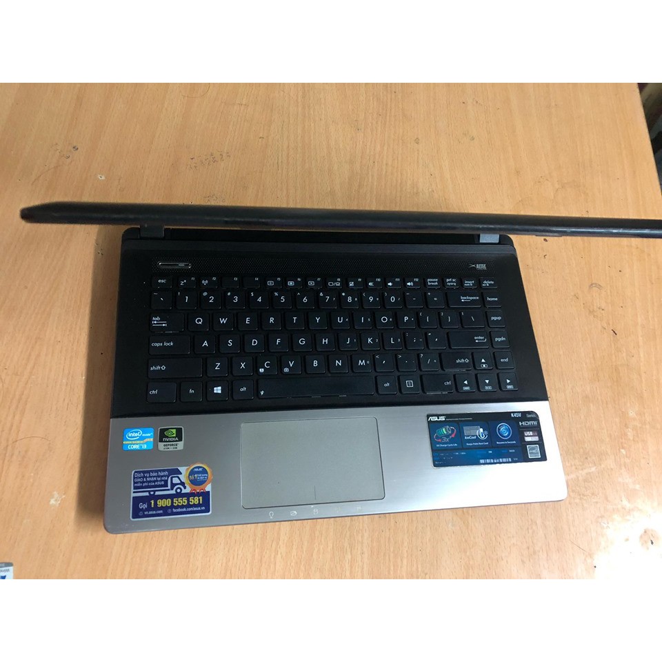 Laptop Asus K45v i3 cạc rời màn 14 chiếm game tẹt ram 4 ổ 500 tặng phụ kiện | BigBuy360 - bigbuy360.vn