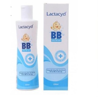 Sữa tắm LACTACYD BB_hỗ trợ điều trị rôm sảy cho bé (250ml)