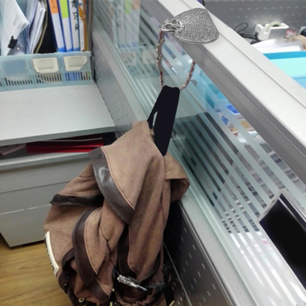 Móc Treo Túi Xách Để Bàn Dạng Gập Tiện Dụng Cho Phòng Ngủ