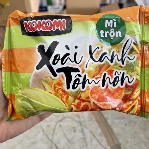 Mì Trộn Kokomi Xoài xanh tôm nõn gói 86g