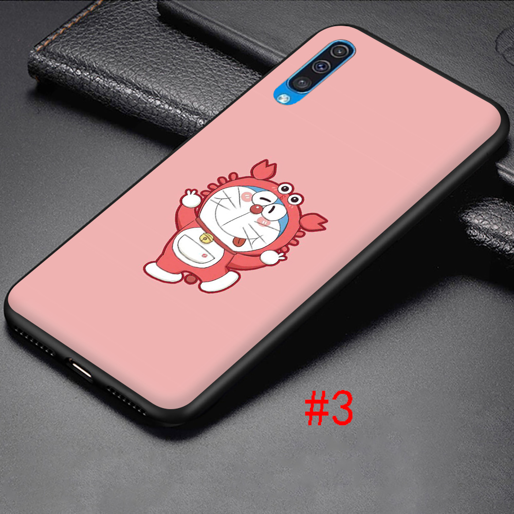 Cute Doraemon Soft Silicone Phone Case Samsung A6 A7 A8 Plus A9 2018 A3 2016 A5 2017