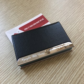 Hộp name card khắc tên theo yêu cầu tại Hà Nội