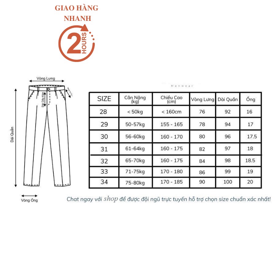 Quần âu nam vải lụa hàn co giãn, Quần baggy nam không nhăn không xù loại tây âu thời trang ống rộng slim r3tr7 fit
