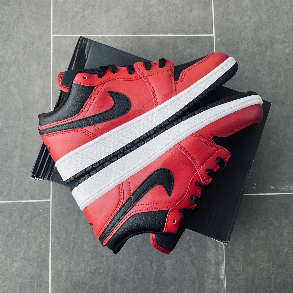 Giày chính hãng Jordan 1 Low  đế bằng thời trang fashion hot hit*