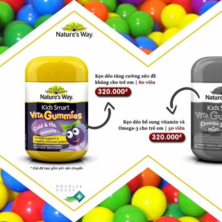 Kẹo Dẻo Gummies TĂNG ĐỀ KHÁNG, NÂNG CAO MIỄN DỊCH CHO TRẺ