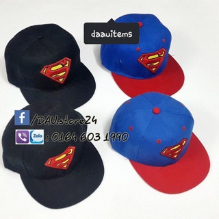 Snapback Superman thêu nổi