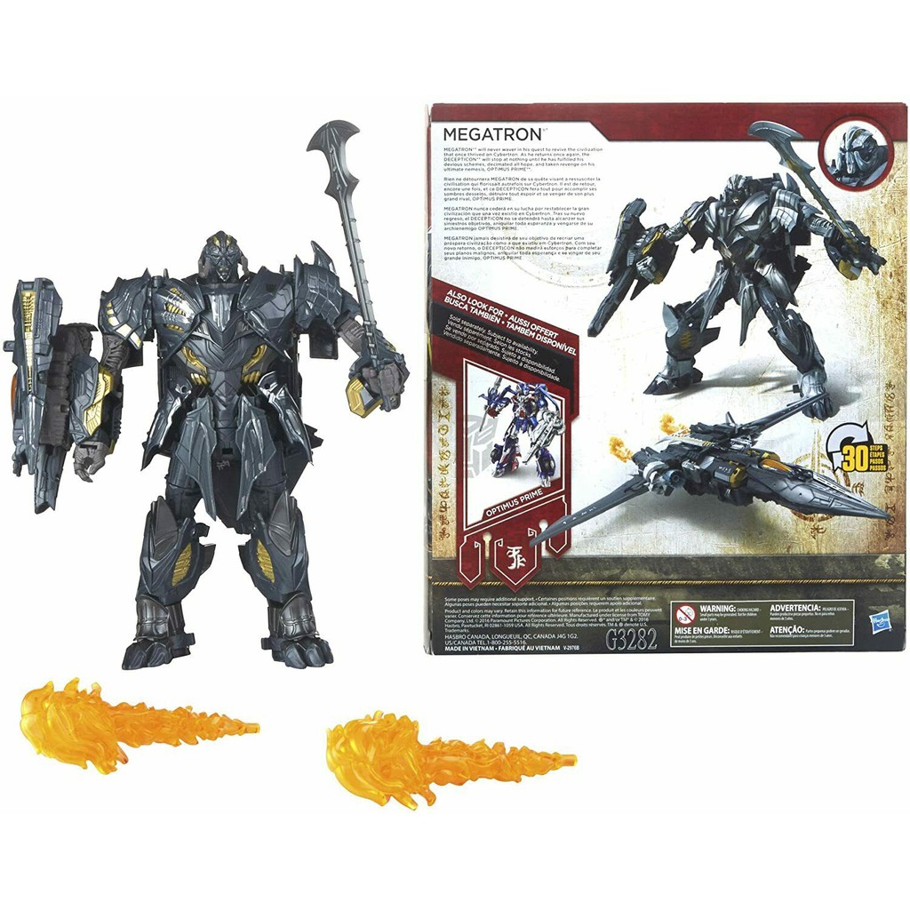Mô hình Hasbro Transformers: Leader Class - Megatron - The Last Knight