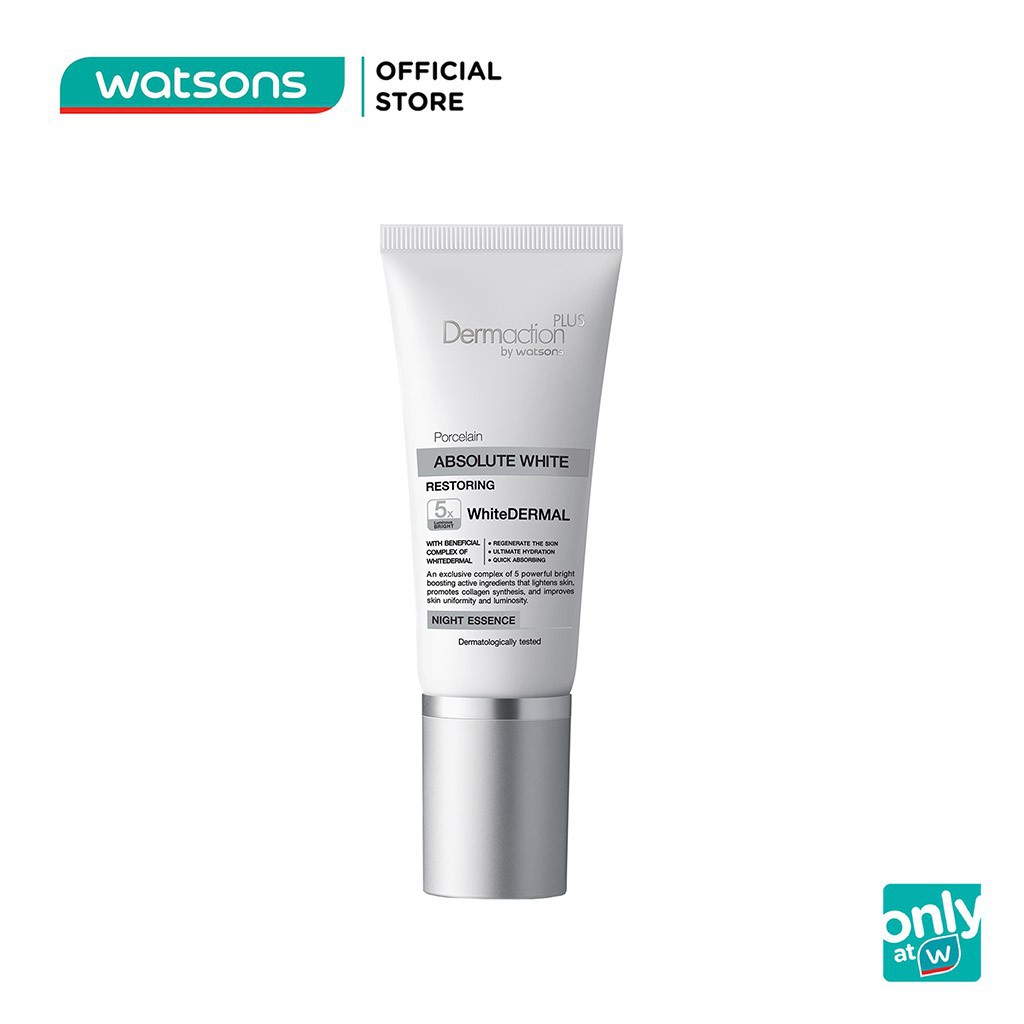 Tinh Chất Phục Hồi Da Dermaction Plus By Watsons Night Essence Ban Đêm 40ml
