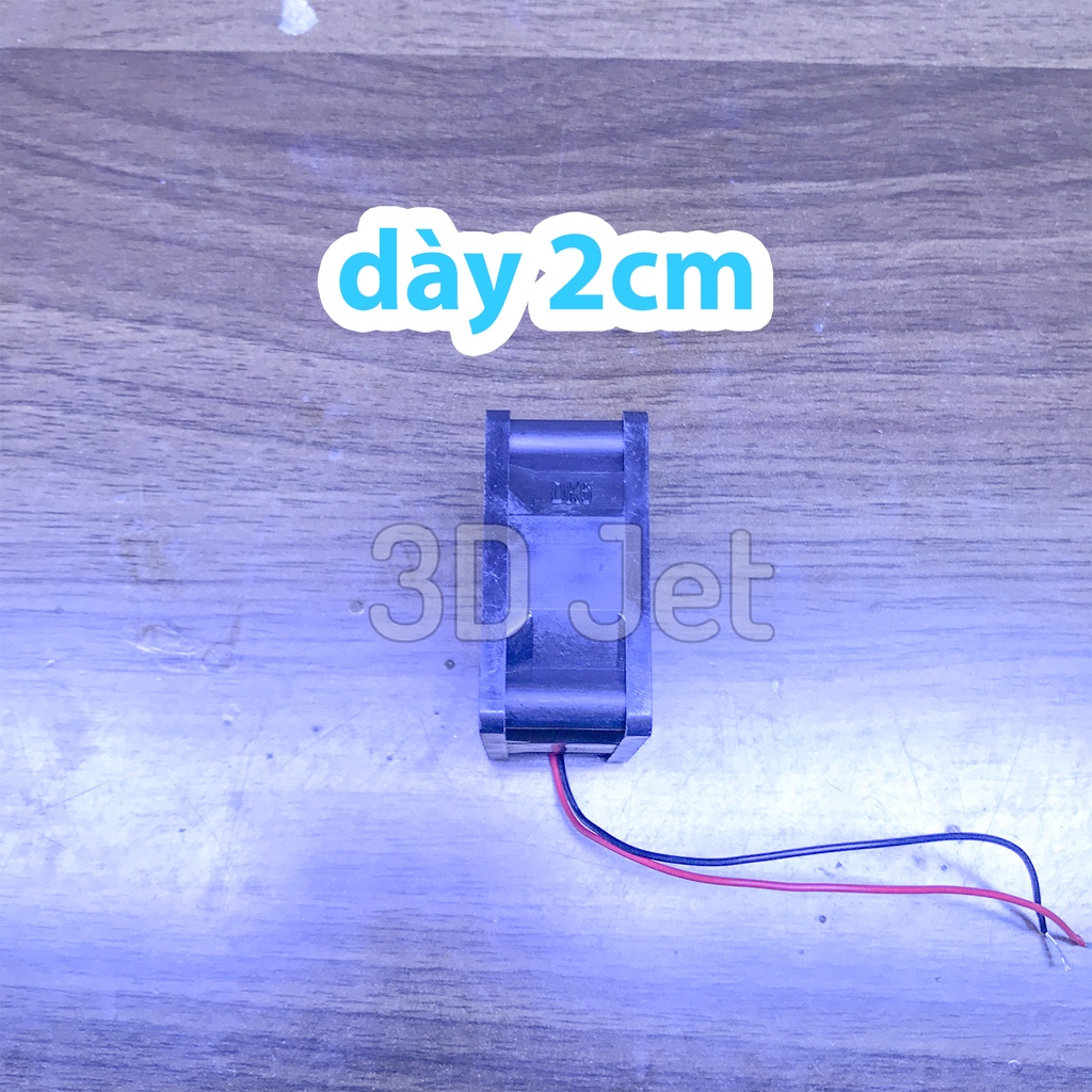 Quạt tản nhiệt 12v vuông 4cm Mới