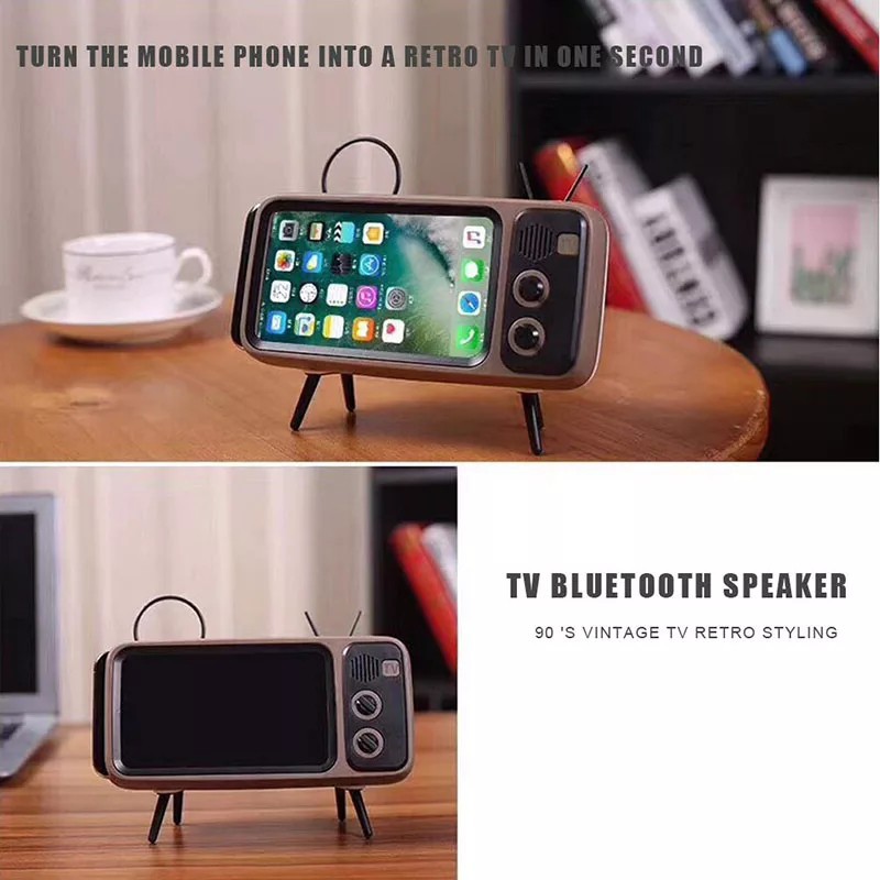Xả kho - LOA BLUETOOTH Kiểu Dáng Tivi Cổ Điển