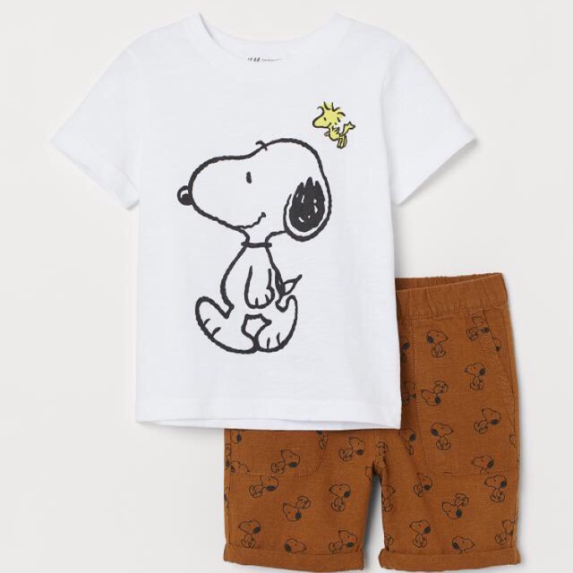 Bộ snoopy HM bé trai