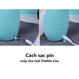 Dây sạc máy rửa mặt Pebble Lisa