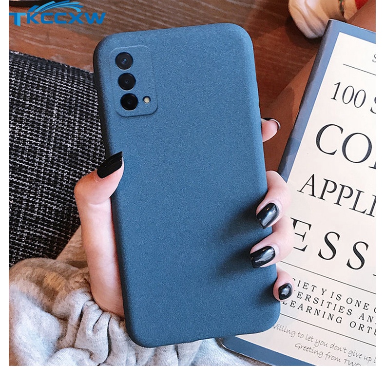 Ốp điện thoại silicon mềm mặt nhám chống bám dấu vân tay cho Realme C21Y C25S Q3 Pro Carnival Gt Explorer Master