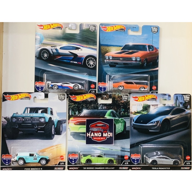Hobby Store xe mô hình Hot Wheels Premium American Scene Set Lẻ