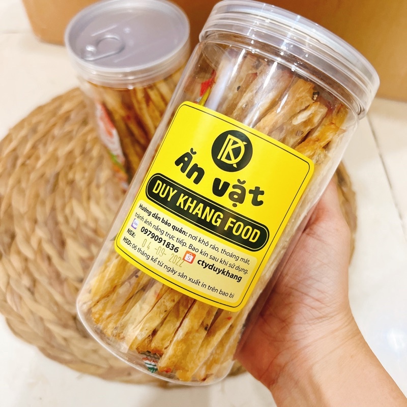 Khô Cá Thiều Que Tẩm Vị Đóng Lon 300gr