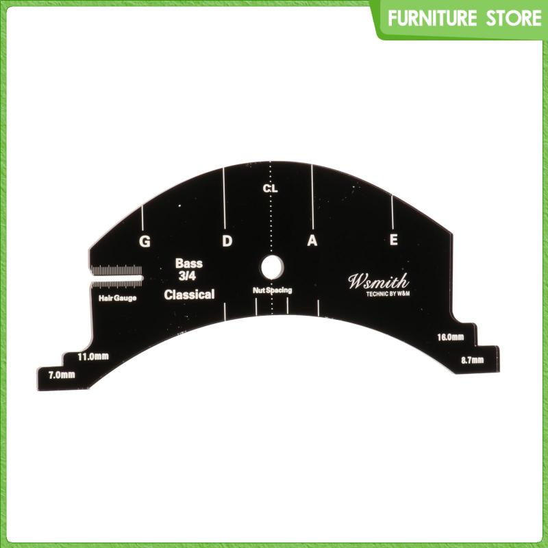 Violin Bridges Multifunctional Mold Template 1/2 3/4 4/4 Violin Bridges Repair Reference Tool Fingerboard Scraper Making Tool