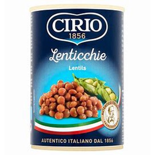 Đậu lăng đóng hộp lentils cirio 400g