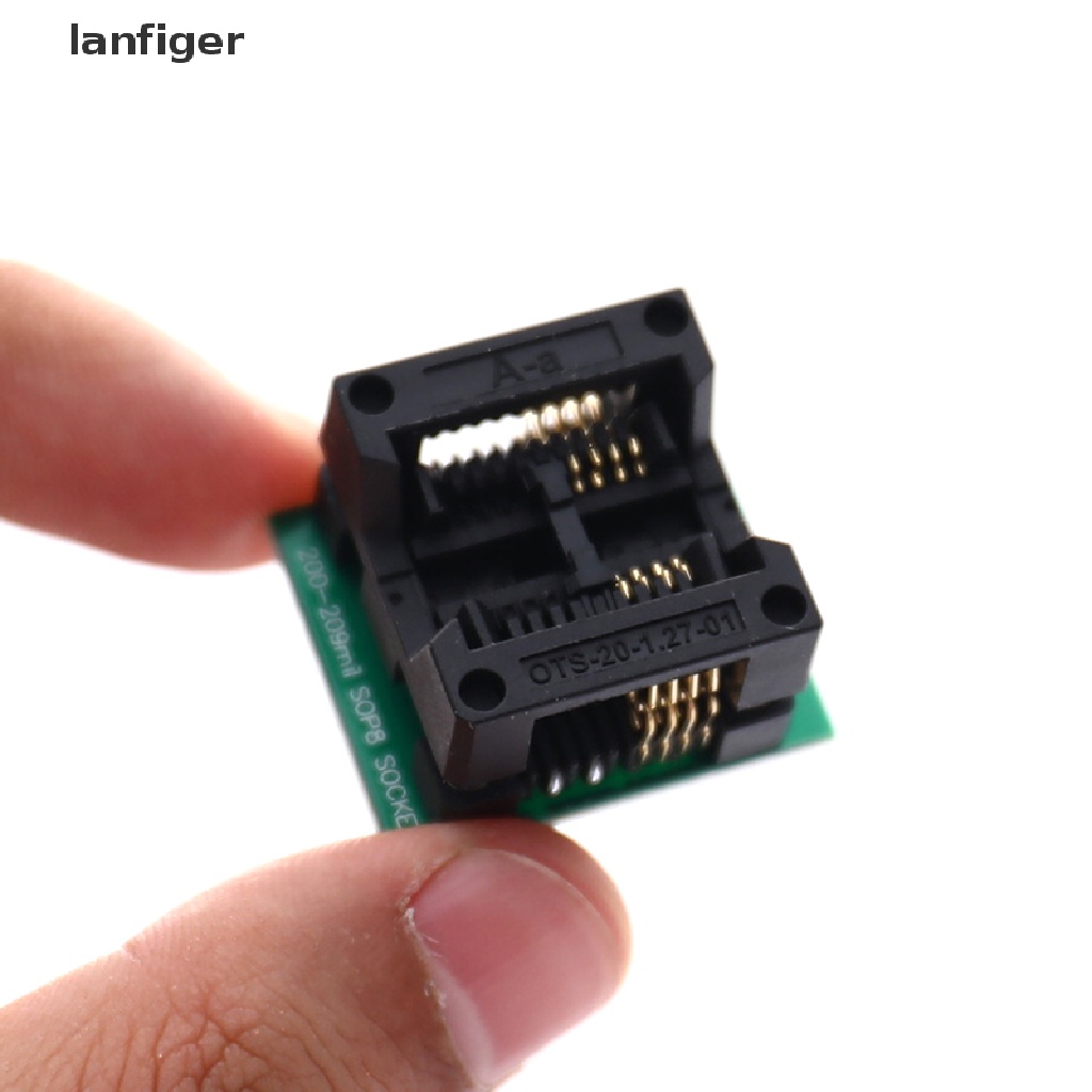 Ổ Cắm Chuyển Đổi Lập Trình LLN SOIC8 SOP8 Sang DIP8 Rộng 150 / 200 Phút