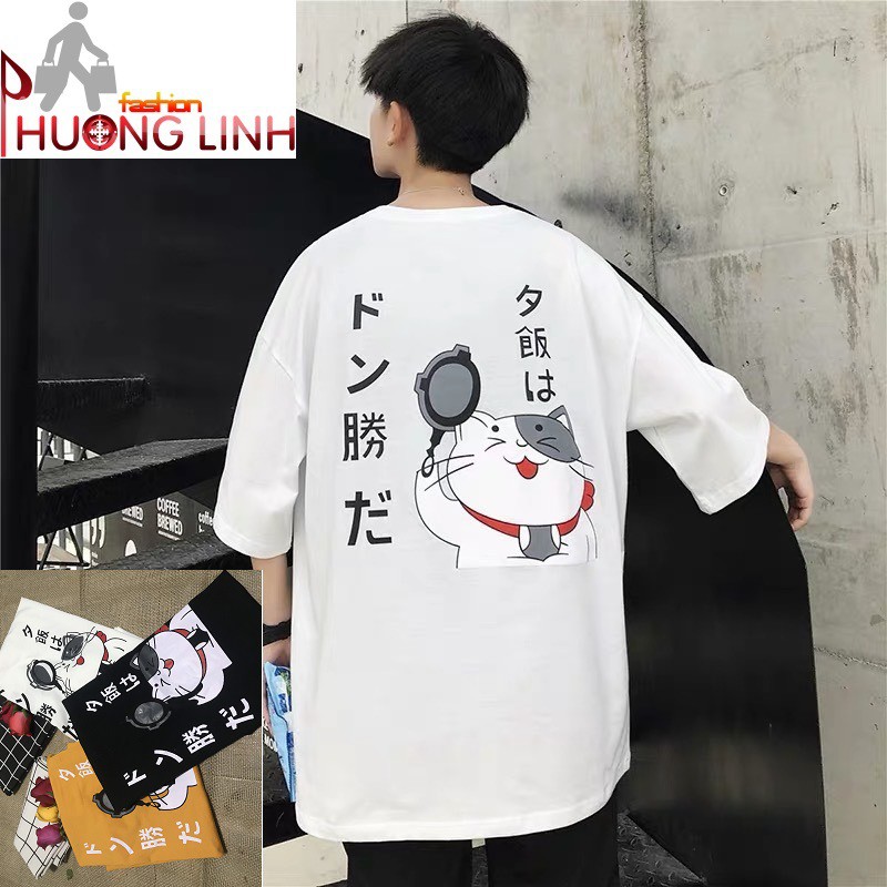 [Có video] Áo thun nam hình con mèo thần tài - Thời Trang Phương Ling - 17062020546 | BigBuy360 - bigbuy360.vn