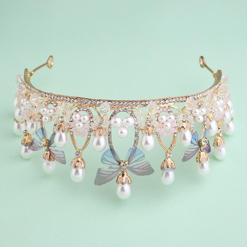 Vương Miện Công Chúa Thời Trang Cho Bé Gái