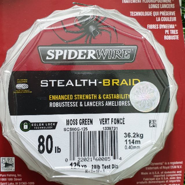 Dây PE x8 Nhện Spider Wire