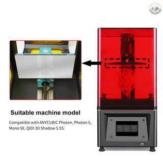 Tấm Thép Linh Hoạt Có Nam Châm Linh Hoạt Cho Máy In 3D ANYCUBIC Photon/Photon S/Mono SE/Qdi 3D Shadow 5.5S, 135 x 80mm