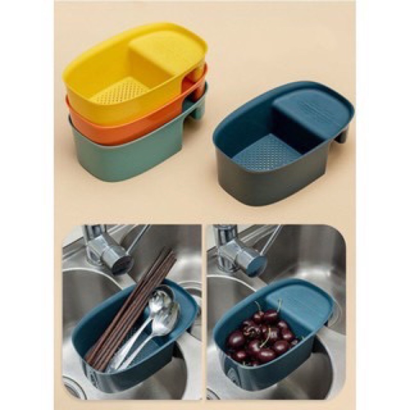 [CHUẨN HÀNG XỊN]Rổ, giá, giỏ đựng rác, lọc thức ăn thừa treo chậu rửa bát nhà bếp đa năng