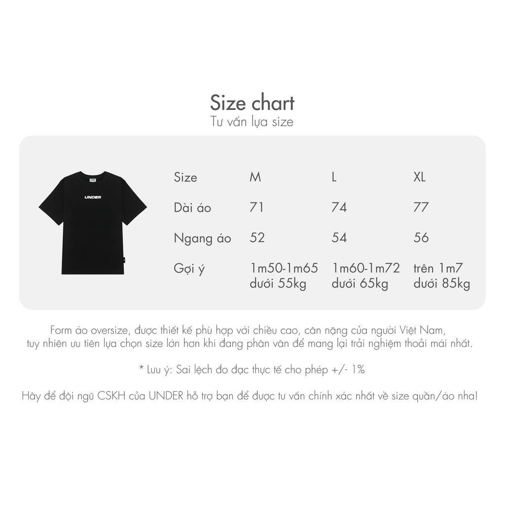 Áo thun raglan cổ tàu UNDER Essential Collar Tee - UTS029