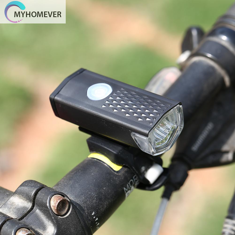 Đèn Led Chiếu Sáng Phía Trước Xe Đạp Sạc Usb