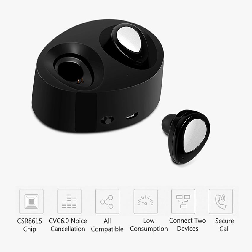 Mới Tai Nghe Bluetooth Không Dây Aimitek K2 Tws Kèm Mic