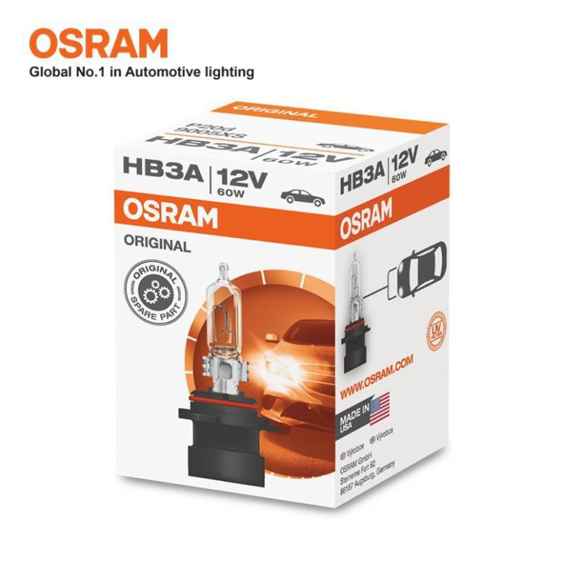 Bóng đèn halogen OSRAM ORIGINAL HB3 12v 60w (chân thẳng)