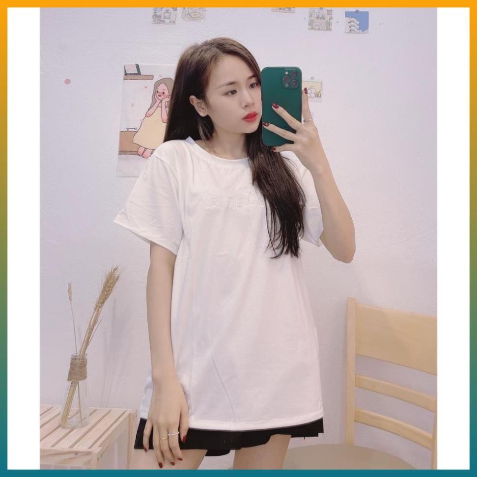 Quần Bò nữ denim Cạp Cao Túi 2 mặt trước, Quần jeans ống rộng cạp cao HOT TREND 2023 | BigBuy360 - bigbuy360.vn