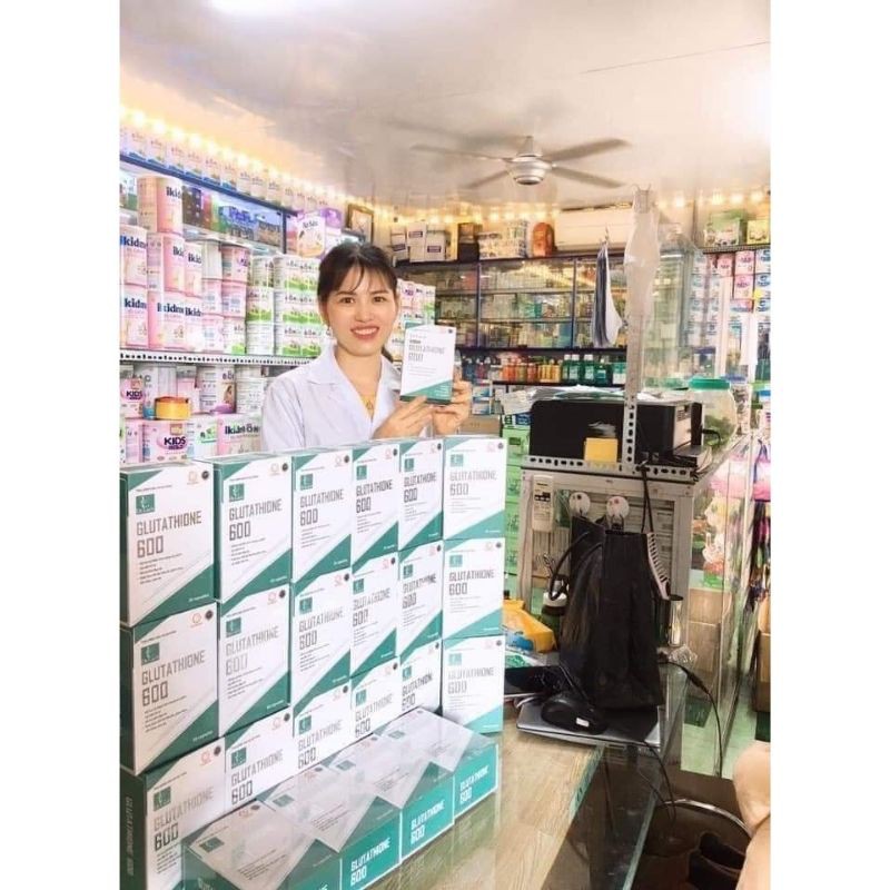 Viên uống Glutathione 600 Dr Lacir - Trắng da tăng nội tiết giảm nám sạm tàn nhang | BigBuy360 - bigbuy360.vn