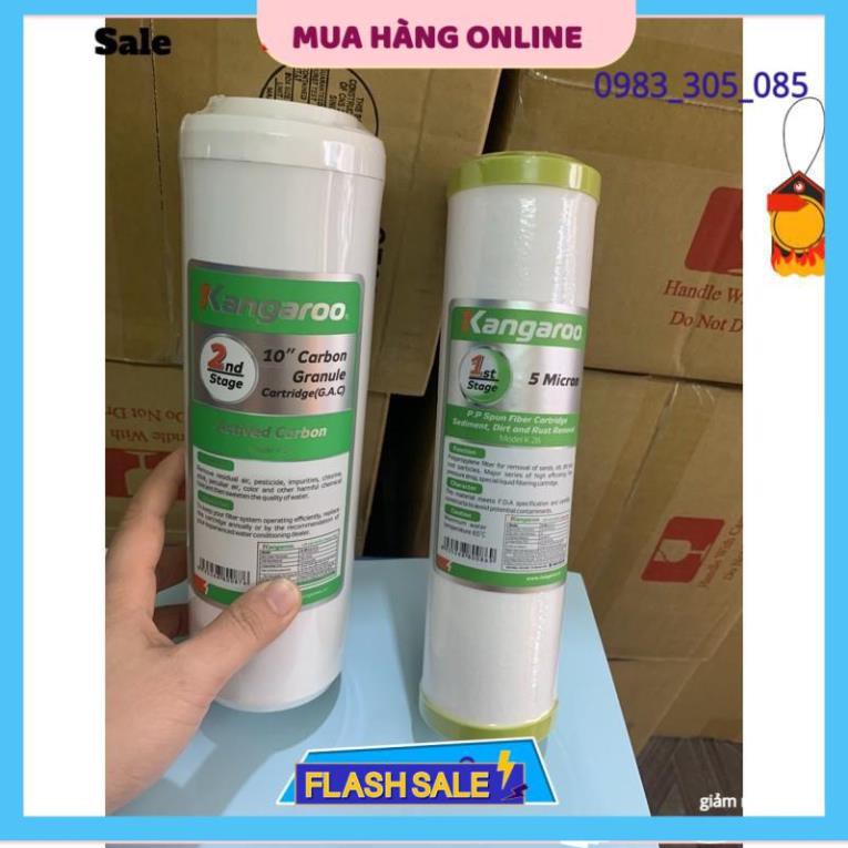 Bộ 4 Lõi  Lọc Nước Kangaroo Số 1234 ♥️  Lõi Lọc của Máy Kangaroo Chính Hãng