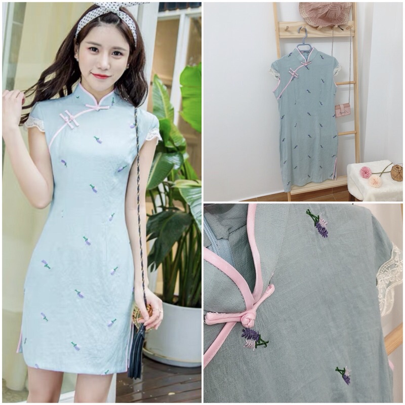 Sườn xám cách tân trending BIG SIZE