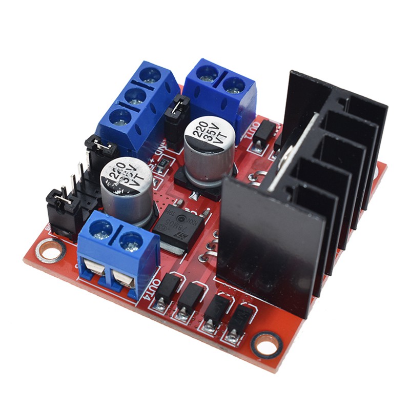 L298N Dual H Bridge DC Stepper Motor Drive Module Module cho Arduino Stepper Motor Robot ô tô thông minh