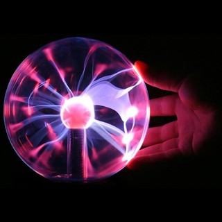 Glass Magic Plasma Ball Light Large Table Lights Sphere Night Lamp Touch