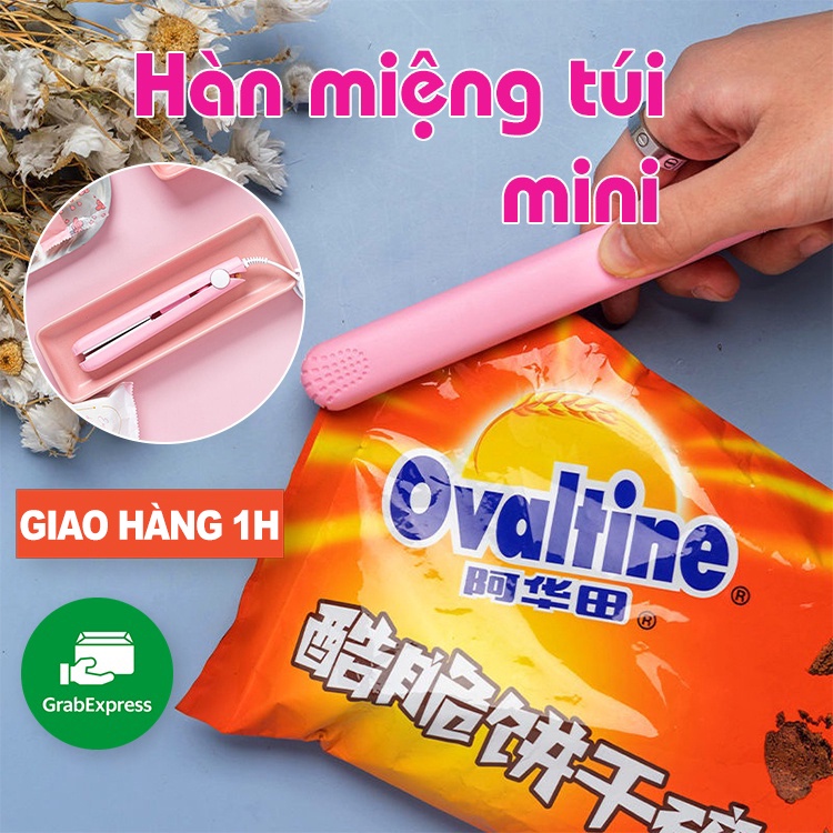 [MẪU MỚI] Máy Hàn Miệng Túi Cầm Tay mini Đa Năng - Làm Nóng Nhanh - Trọng Lượng Siêu Nhẹ