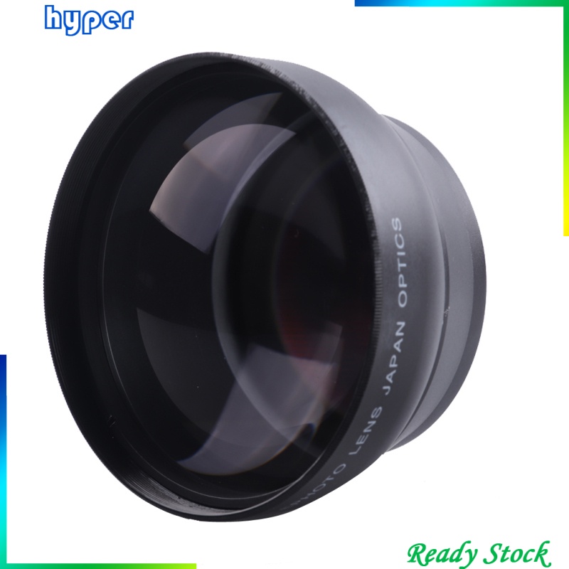 58mm 2.2X Telephoto Lens Teleconverter for Canon Nikon Sony Pentax Camera