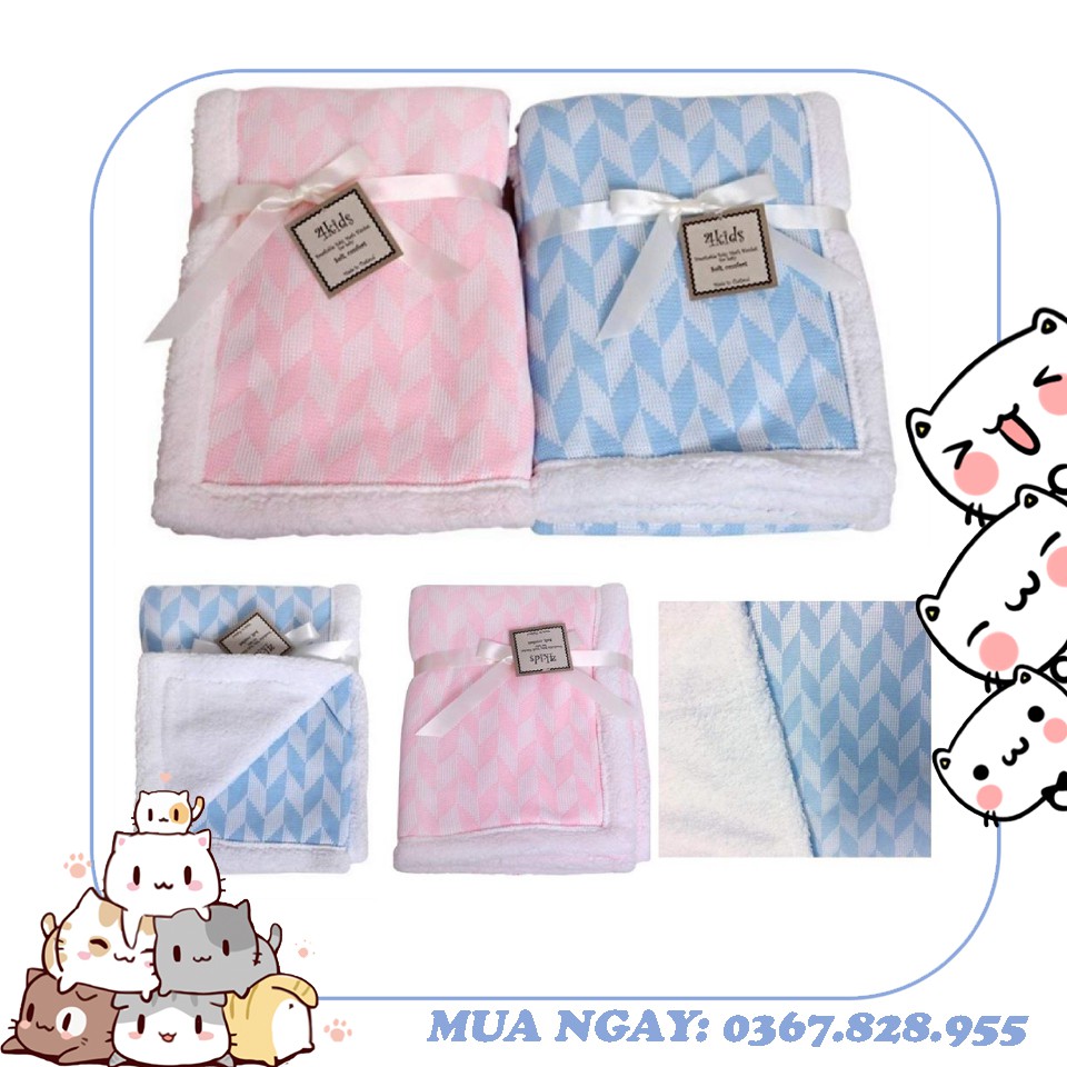 Chăn len lót lông cừu Thái Lan Comfybaby