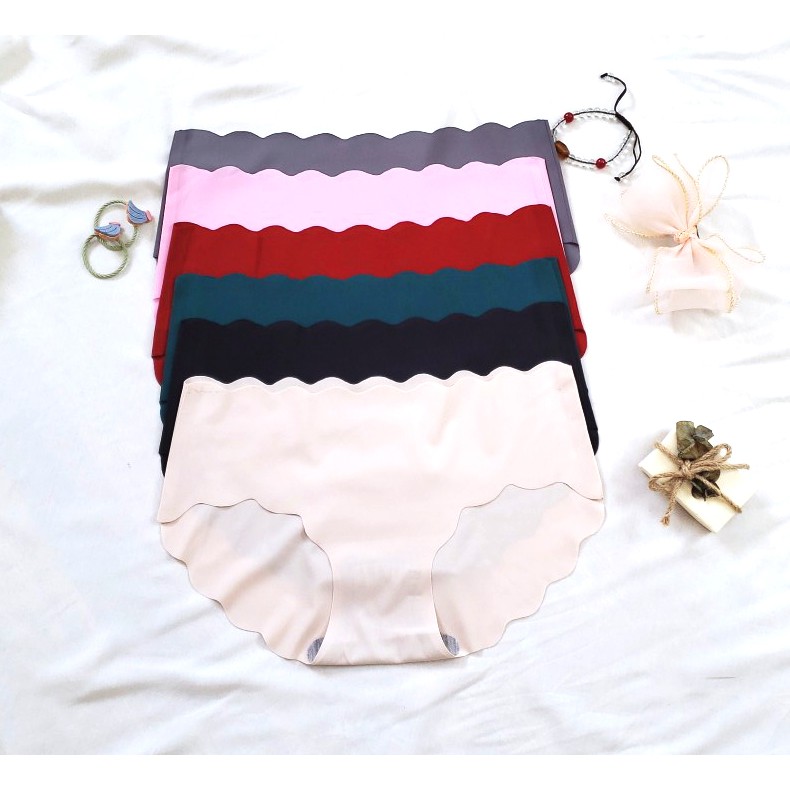 Quần lót nữ đúc su viền sóng không đường may đẹp giá rẻ | BigBuy360 - bigbuy360.vn