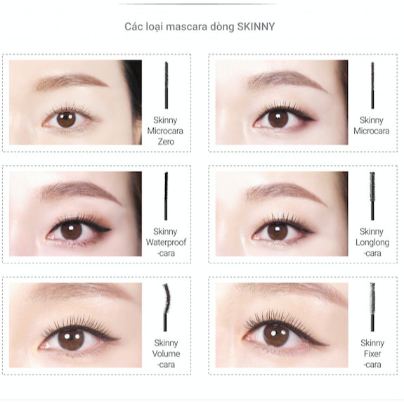 [Mã COSIF05 giảm 10% đơn 400K] Mascara chải mi siêu mảnh innisfree Skinny Microcara 3.5g