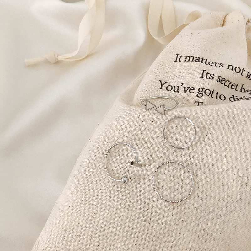 Nhẫn Thời Trang Phong Cách Hàn Quốc B14