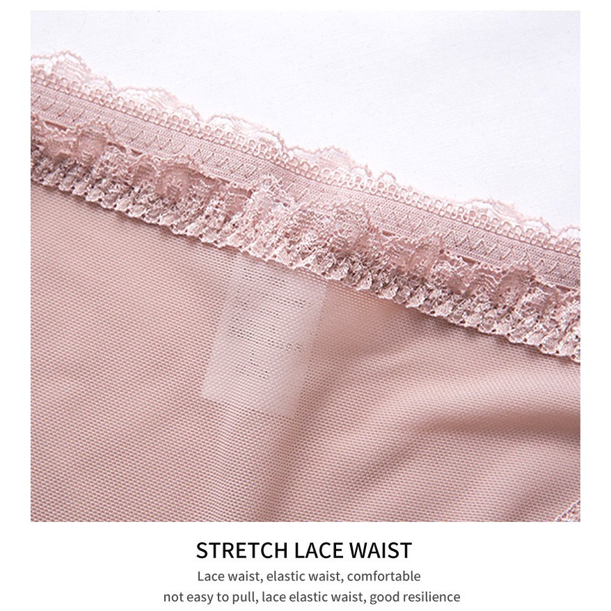 QUẦN LÓT REN LƯỚI THÔNG HƠI DÂY BUỘC BÊN HÔNG SEXY THOÁNG MÁT FREE SIZE Q128 | BigBuy360 - bigbuy360.vn