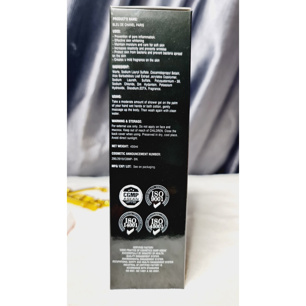 Khai trương giảm giá sữa tắm nước hoa dưỡng da Bleu de chanel 450ml | BigBuy360 - bigbuy360.vn