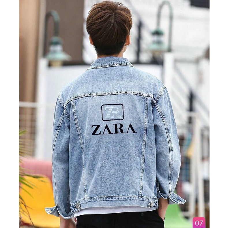 Áo Khoác Jean Cao Cấp Rin Chất Bò Màu Xanh Đen Trơn Túi Chéo Mẫu Mới M291