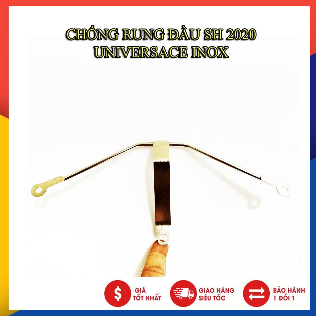 CHỐNG RUNG ĐẦU SH 2020 (INOX TRẮNG KHÔNG RỈ)